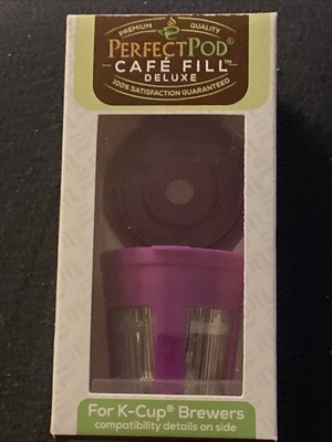 Perfect Pod Cafe Fill Deluxe For Keurig Single Serve Makers