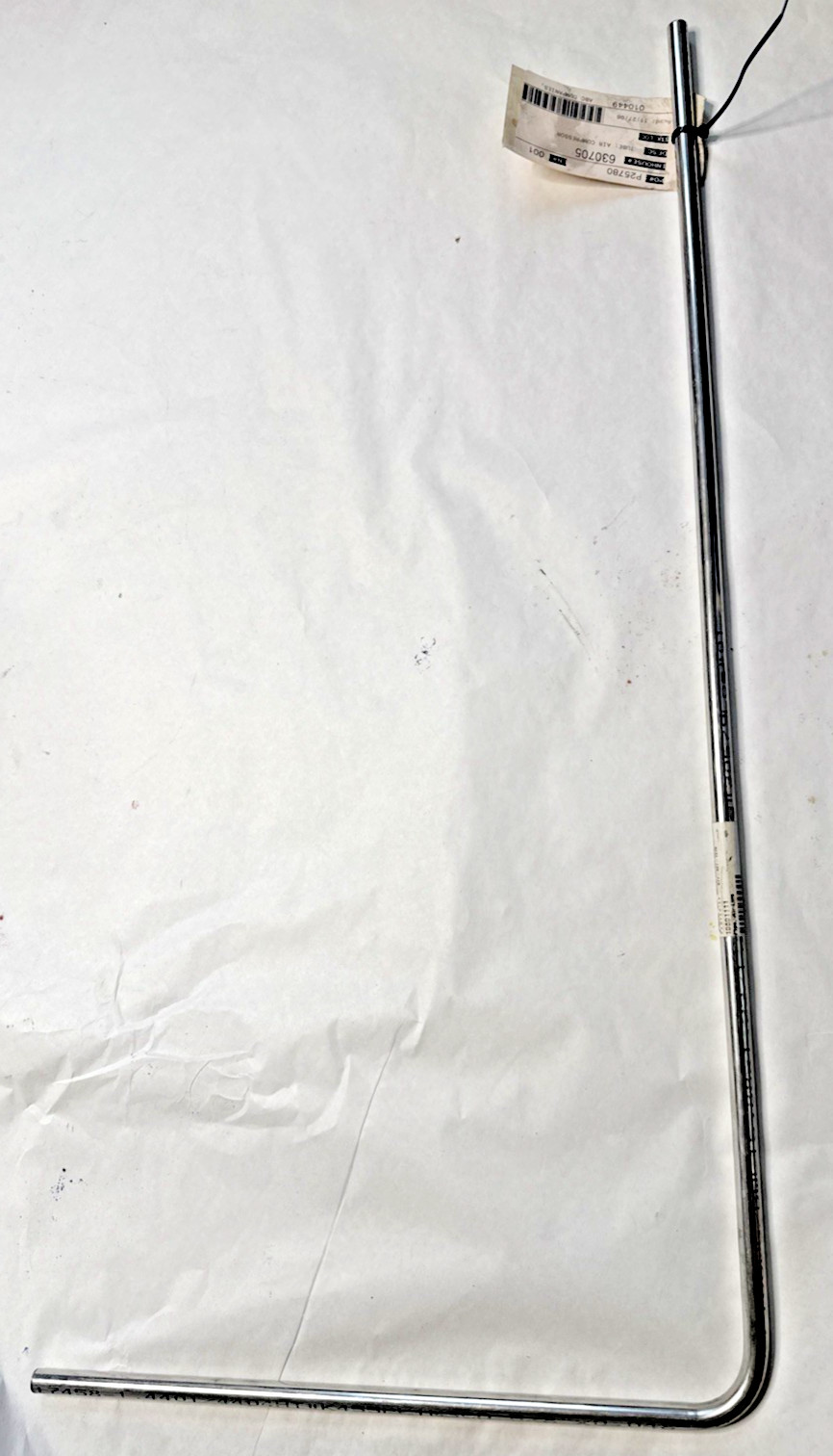 Tube 1/2" Id, 5/8" Od, 39.25"x19.5" W/ 90&deg; Bend