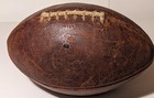 Rare Wilson Thorp Sporting Goods NY Pete Rozelle leather football WOW! As-is — photo 3