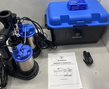 Westinhouse Compact Primary And Backup Pump System WH50BBU 1/2HP 30FT 5200GPH