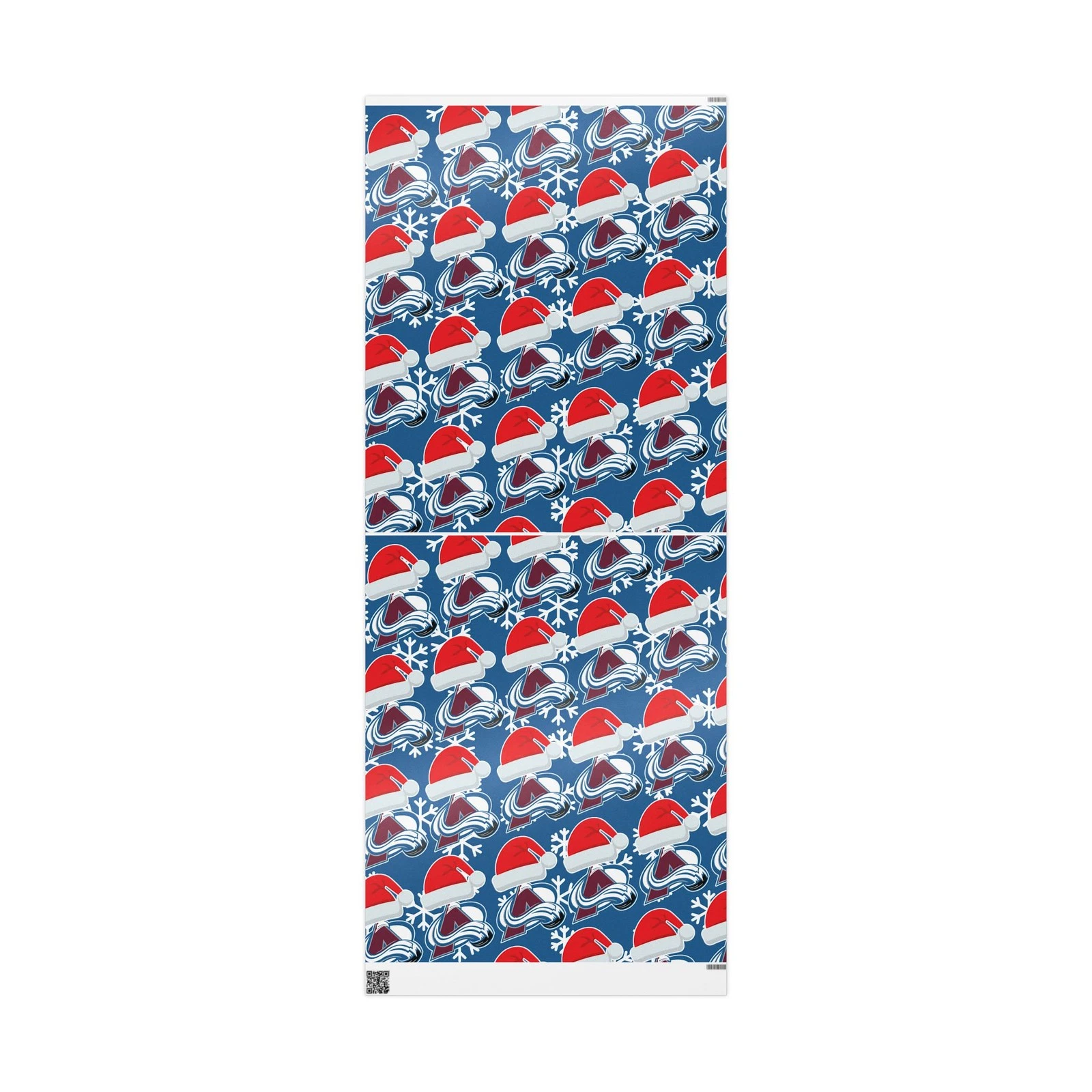 Colorado Avalanche Hockey Christmas Wrapping Paper Holiday Gift
