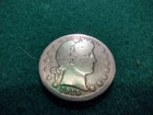 1915-S Barber Quarter Semi-Keydate Coin Only 800 M Minted Very Good See Pics