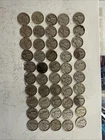 $5 Roll 50 Mercury Dimes Mixed Dates  Circulated 90% Silver Lot 5