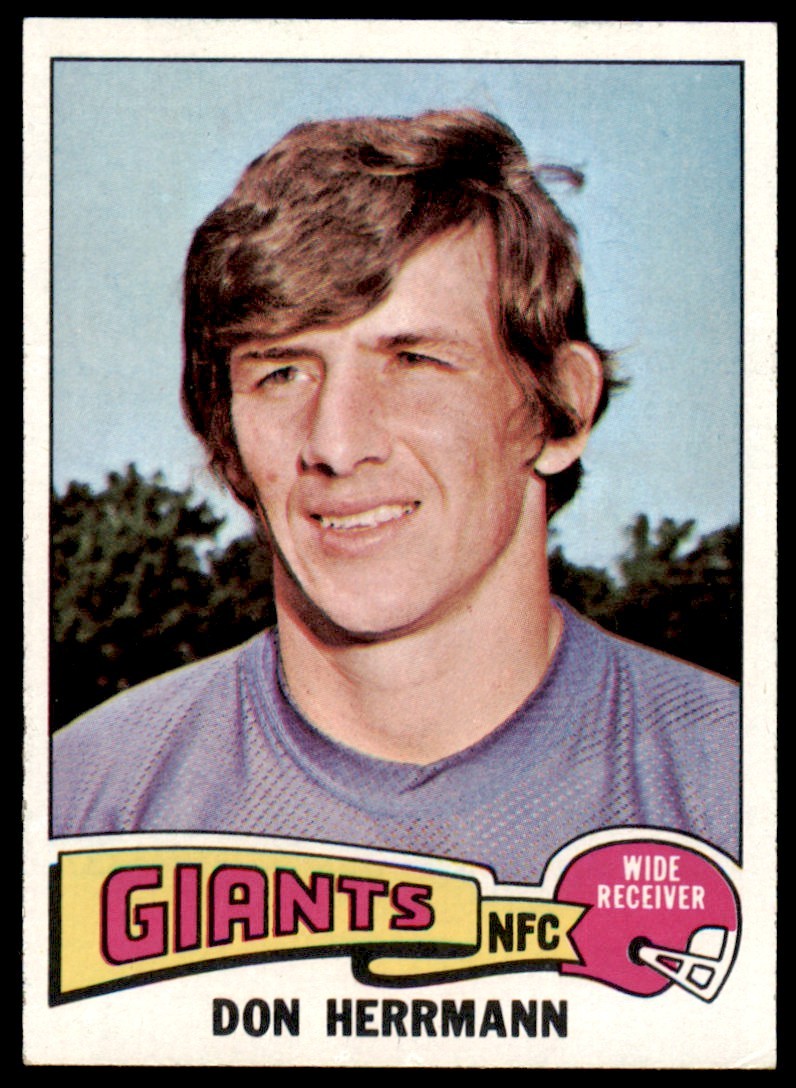 1975 Topps Set Break Don Herrmann #308 NM-MT or BETTER