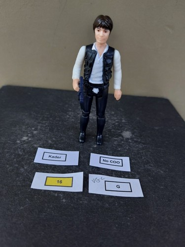 VINTAGE STAR WARS - HAN SOLO - KADER - NO COO PALITOY - COMPLETE - VGC - Picture 14 of 15