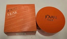 Jovan MUSK for Women Perfumed Dusting Powder 4 Oz with Box Rare Discontinued NOS