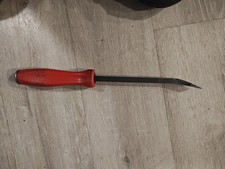 Snap-on Tools Striking Pry Bar Spbs12 Red Hard Handle 12 Vintage Usa