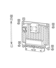 Genuine Mopar Engine Controller Module 68648599aa Genuine Mopar Engine Controller Module 68648599aa