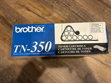 New Genuine Brother TN-350 Black Toner Cartridge Box