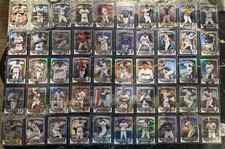 2025 Bowman Chrome International Refractor Variations Complete Set - 50 Card Set