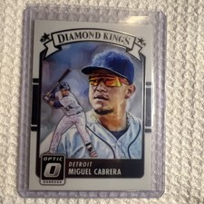 2016 Panini Donruss Optic - Diamond Kings Miguel Cabrera #10