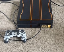 Sony Playstation PS4 Black Ops Edition With C...