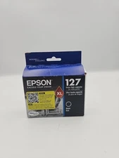 Genuine Epson 127XL Black  T127120 Ink Cartridge  Dated 5/2026   New 127 XL