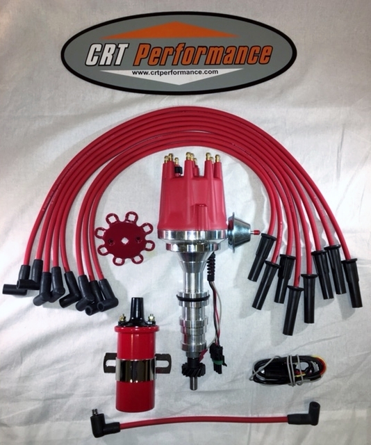 Small Cap FORD FE 352 390 427 428 HEI Distributor + 45K Red Small Cap FORD FE 352 390 427 428 HEI Distributor + 45K Red