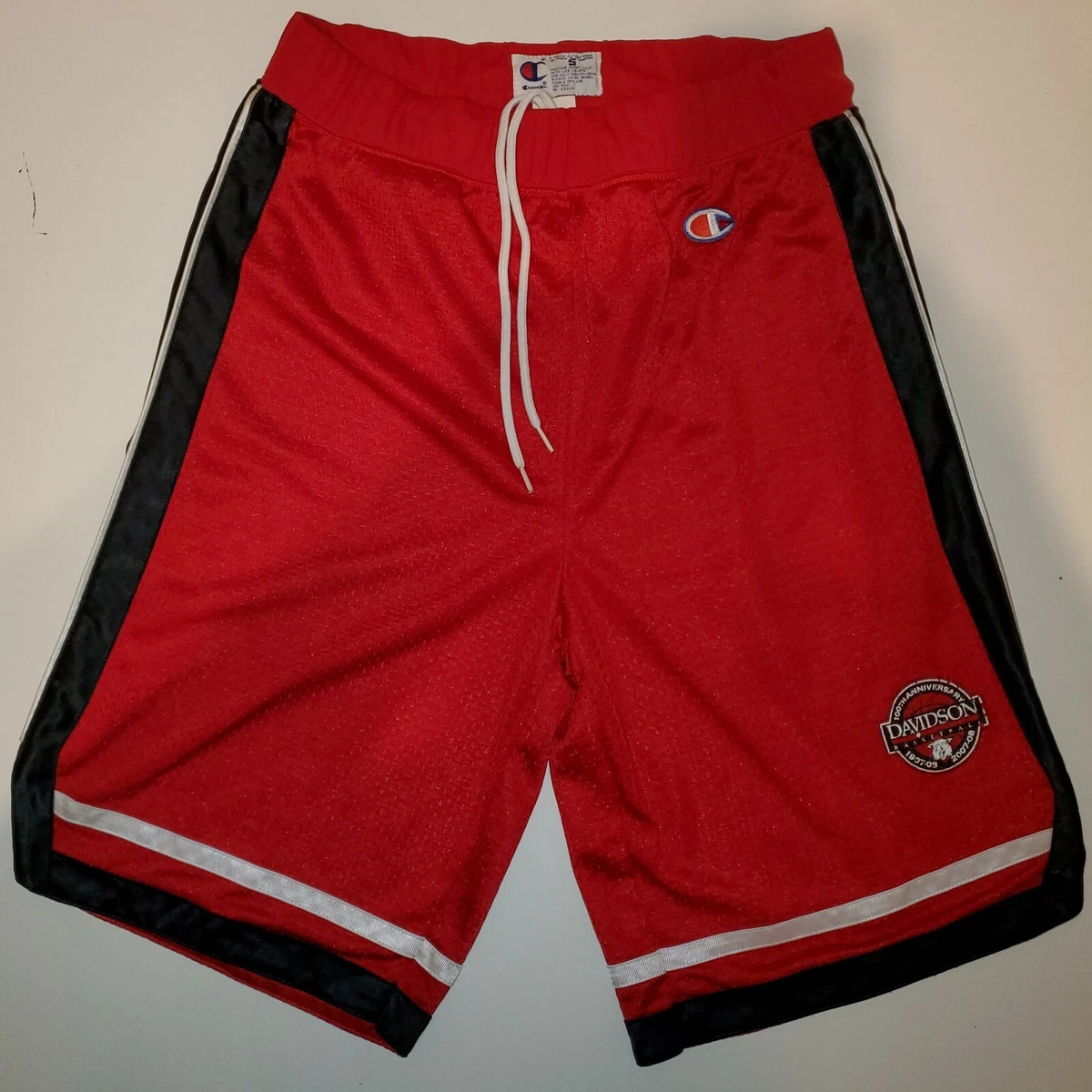 Davidson Wildcats Champion 100th Anniversary Basketball Shorts