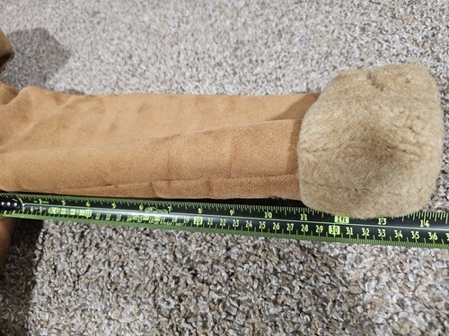 GAP suede sherpa hooded jacket L(10) SEE MEASUREMENTS - Picture 6 of 7