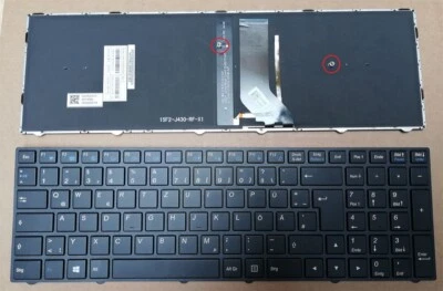 MARKEN WARE original Tastatur Clevo XMG A507 N850HJ backlight Keyboard