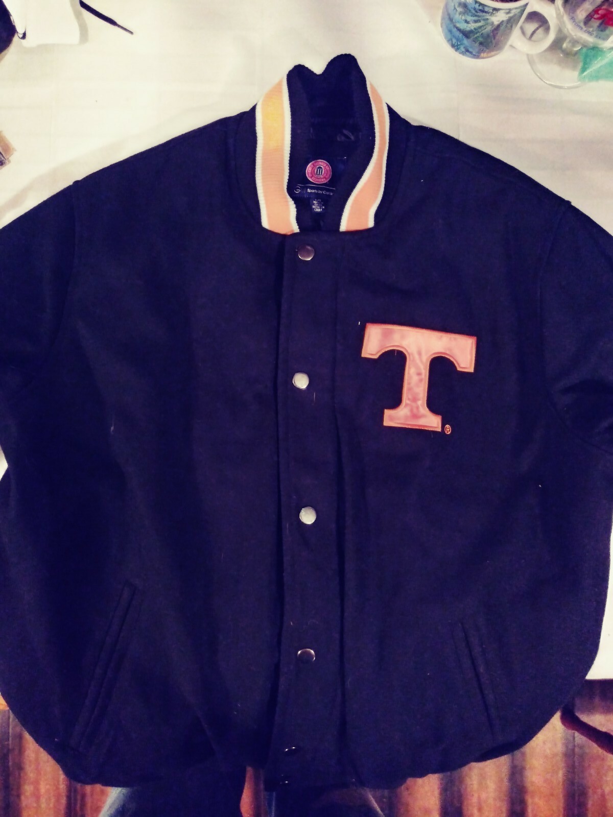 Tennessee Vols Letterman Coat Large eBay