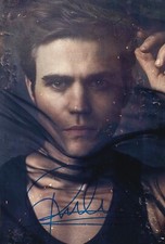 PAUL WESLEY signed autograph 20x30cm VAMPIRE DIARIES in person autograph ACOA