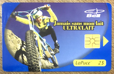 SCHÖNES KANADA ULTRAQUALITÄT MTB LA CHIP TELECARTE PHONE CARD KARTEN TELEFONKARTE KARTE