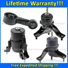 K2188 Motor & Transmission Mount Set 4pc For 2005-2007 Toyota Avalon 3.5L Auto