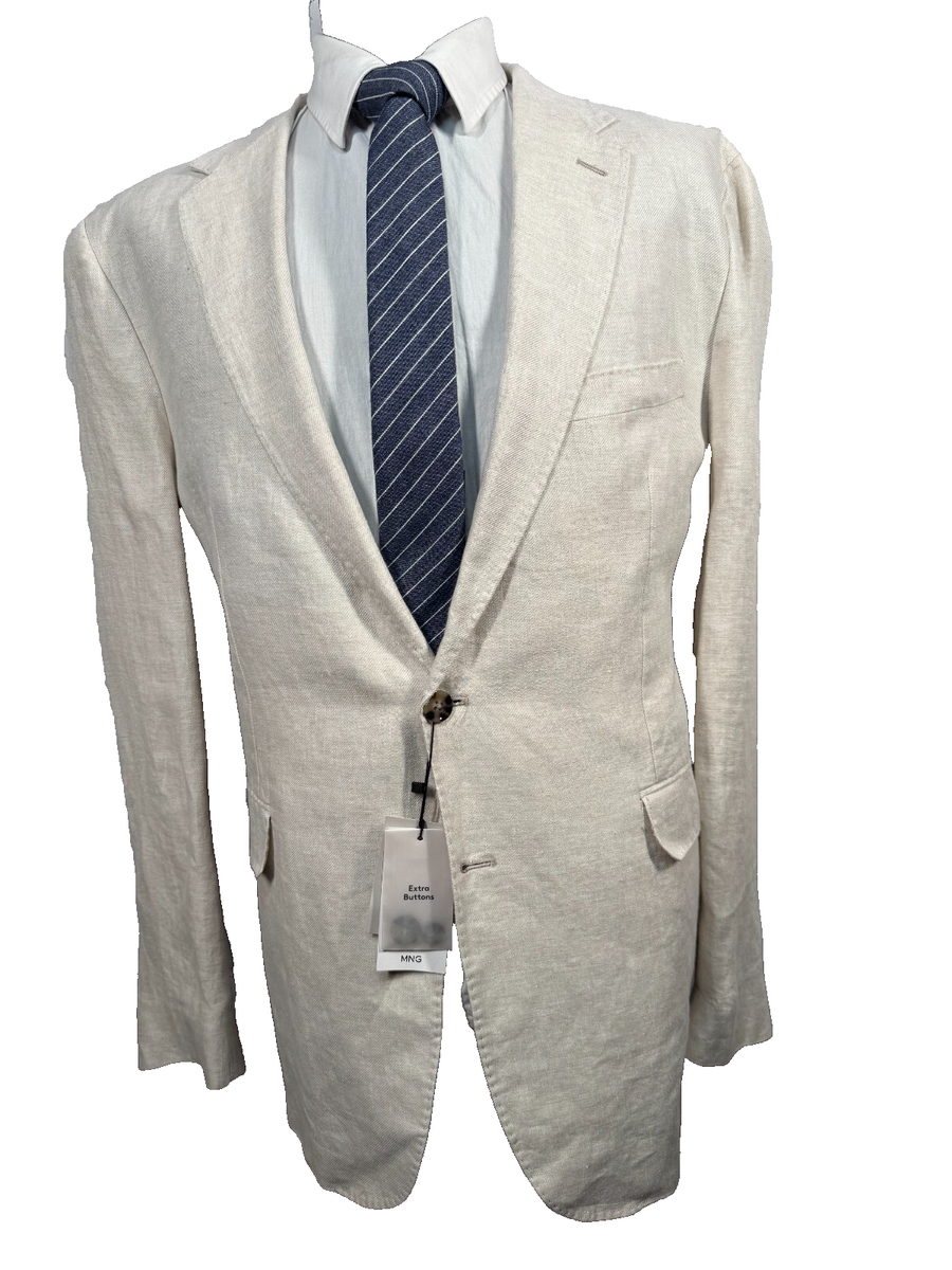 Mango Philippines Mens Stretch Suit Trousers MANGO MNG Mens Khaki