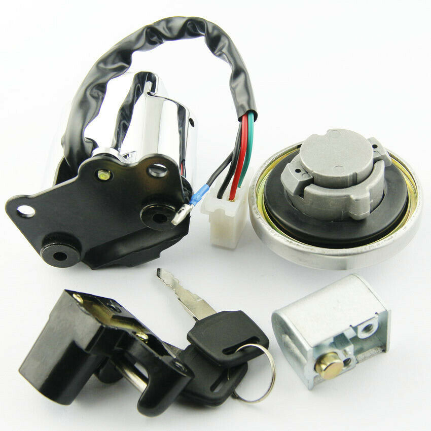 Ignition Switch Gas Cover Key Set For Honda Shadow ACE 750. Shadow VLX