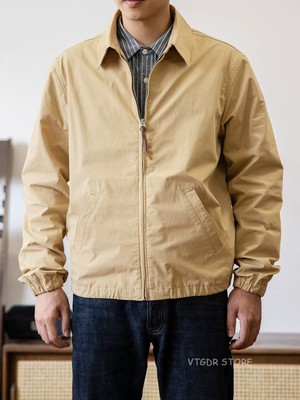 Red Tornado Mens Every Day Jacket Work Casual Unlined Turn-Down Collar Outerwear