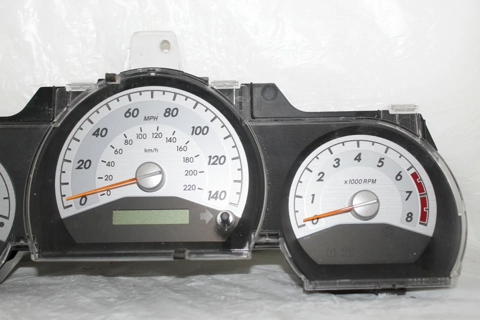Speedometer Instrument Cluster Dash Panel Gauges 07 - 2010 Scion TC 21,883 Miles - Image 3 of 4