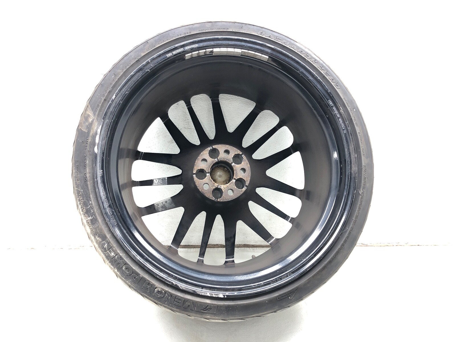 2014-2020 MASERATI QUATTROPORTE REAR TITANO WHEEL RIM W/ TIRE 10.5X21 OEM #NOTES