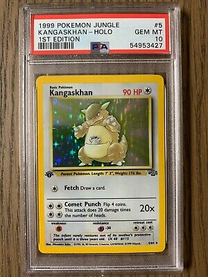 Wizards of the Coast Pokemon Jungle 1st Edition Rare Card #21/64 Kangaskhan