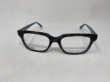 JONES NEW YORK J753 BROWN BLUE 52/18-145 FLEX HINGE EYEGLASSES FRAME JA32