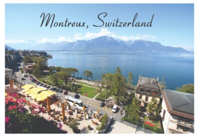 Montreux, Switzerland, Lake Geneva, France, x inch Fridge Magnet #EU649 