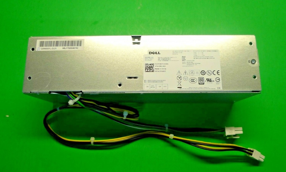 NEW Dell Optiplex 3020 7020 9020 SFF 255W Power Supply H255ES-00