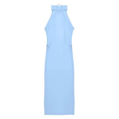 Sexy Womens Backless High Slit Bodycon Party Night Tight Mini Pencil Short AU - Picture 36 of 45
