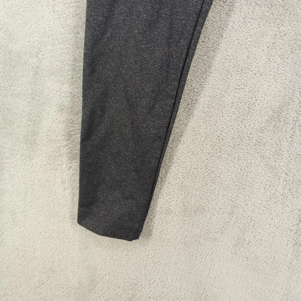 MATTY M Leggings Entrenamiento GRANDES (12-14) Mujeres Yoga tiro medio Gris liso Foto 4 de 4