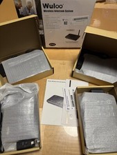 Wuloo Intercoms Wireless for Home 1 Mile Range 22 Channel 100 DigitalCode 4Pack