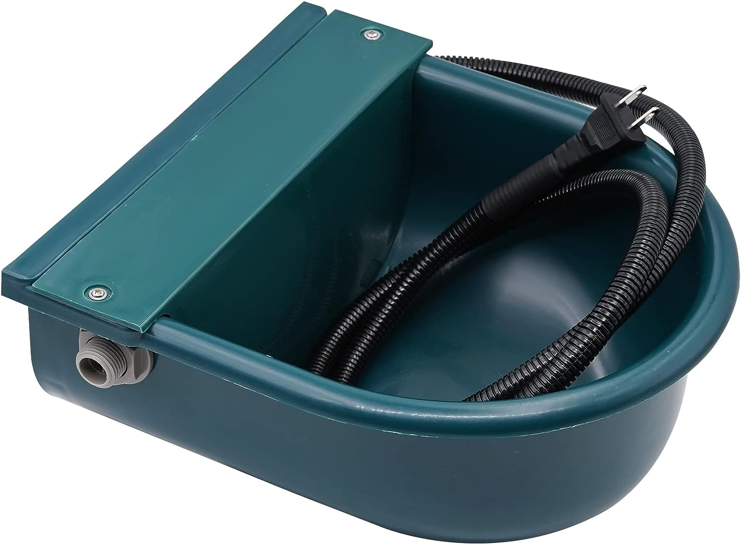 Automatic Heated Horse Waterer Bowl 4L Large Capacity Livestock Water