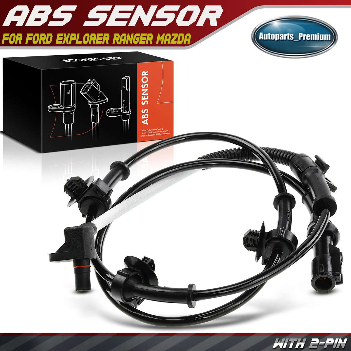 車用ABSスピードセンサー のために マツダ のために Cx-9 V6 3.5l 3.7l 2007 2008 2009-2015  Amazon.co.jp: ABS車輪速センサー L2064371YC ABS 車輪速センサー ために マツダ用 ために CX-9 V6 3.5L  3.7L 2007 2008 2009 2010 2011 2012 2013 2014 2015 ABS ホイール センサー Compatible With Mazda 6 1.8 2.0 2.3 フロント右 ABS 車輪速センサ