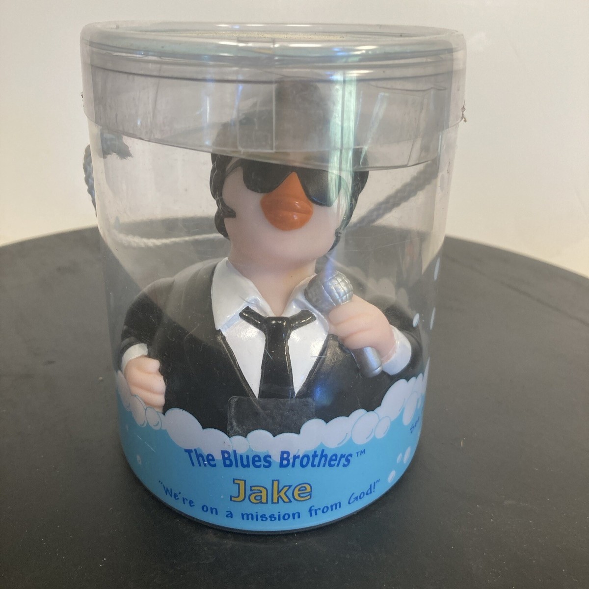 2000 Celebriducks Blues Brothers Jake Blues Duck Collectible NIB