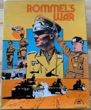 Rommel's War Quarterdeck Games 1985 NEW UNPUNCHED Mint  Long OOP