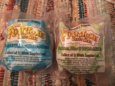1993 MCDONALDS THE FLINTSTONES HAPPY MEAL 2 Toys Read Description