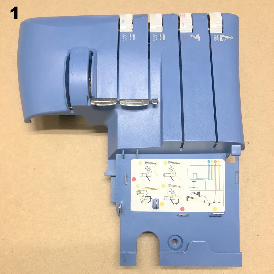 Piezas de serger overlock originales SINGER S0230 en buen estado muy poco uso Foto 2 de 4