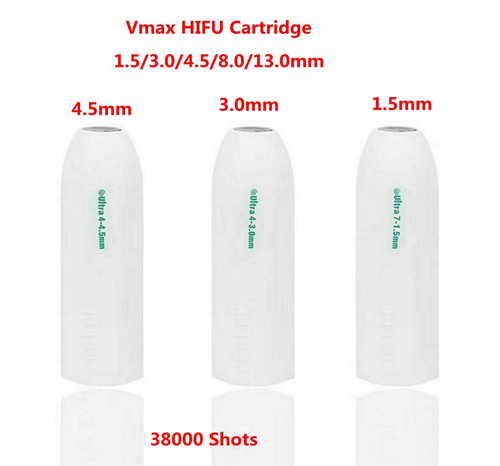 Replacement 1.5/3.0/4.5/8.0/13.0mm Cartridges 38000 Shots Transducer Probe Tip - Picture 1 of 13
