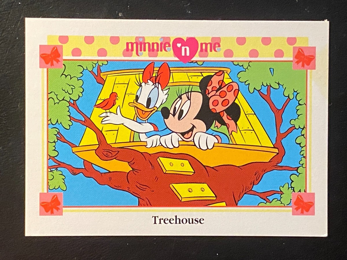 Treehouse 1991 Minnie 'n Me set Impel Walt Disney #78 | eBay