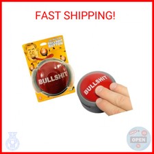 Bullshit Button   The Official Hilarious BS Button with Sound Effects  Flashing