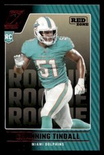 2022 Zenith #162 Channing Tindall Rookie Miami Dolphins