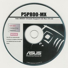 ASUS P5P800-MX Motherboard Drivers Installation Disk M568