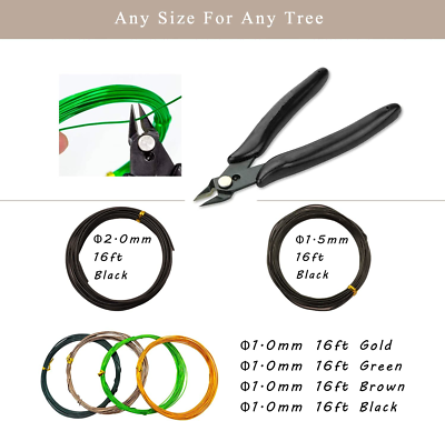 Bonsai Tree Tools Kit - 22 Pcs Bonsai Care Kit for Beginner, Bonsai Pruning  Kit | eBay