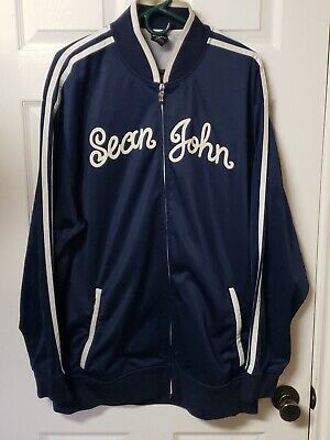 Vintage Sean Jean Full Zip Track Jacket Men's XXL 2XL | eBay Vintage Sean Jean Full Zip Track Jacket Men's XXL 2XL | eBay